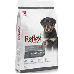 Reflex Puppy Kuzu Etli Yavru Köpek Maması 3 Kg - Reflex
