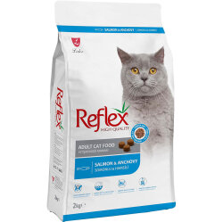 Reflex Salmon Anchovy Somonlu ve Hamsili Kedi Maması 2 Kg - Reflex