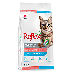 Reflex Salmon Anchovy Somonlu ve Hamsili Kedi Maması 2 Kg - Reflex