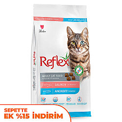 Reflex Salmon Anchovy Somonlu ve Hamsili Kedi Maması 2 Kg - Reflex