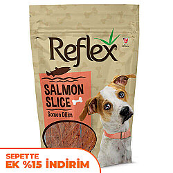 Reflex Salmon Slice Somon Dilimli Köpek Ödülü 80 Gr - Reflex