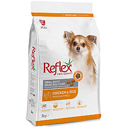 Reflex Small Breed Küçük Irk Tavuklu Köpek Maması 3 Kg - Reflex