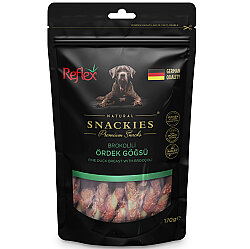 Reflex Snackies Brokoli Ördek Göğsü Köpek Ödülü 170 Gr - Reflex