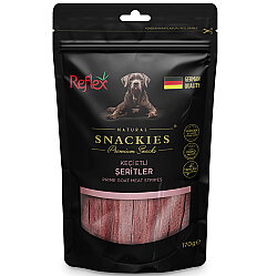 Reflex Snackies Keçi Etli Şeritleri Köpek Ödülü 170 Gr - Reflex