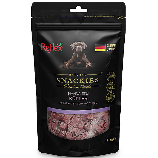 Reflex Snackies Manda Etli Küpler Köpek Ödülü 170 Gr - 1
