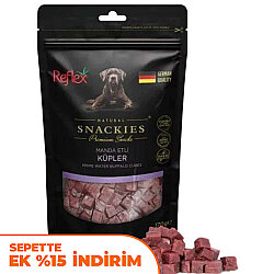 Reflex Snackies Manda Etli Küpler Köpek Ödülü 170 Gr - Reflex