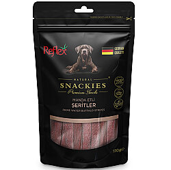 Reflex Snackies Manda Etli Şeritler Köpek Ödülü 170 Gr - Reflex