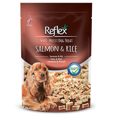 Reflex Somonlu ve Pirinçli Küçük Irk Köpek Ödülü 150 Gr