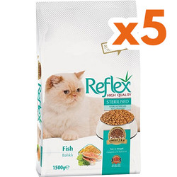 Reflex Sterilised Balık Etli Kısırlaştırılmış Kedi Maması 7,5 Kg - Reflex