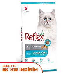 Reflex Sterilised Somonlu Kısırlaştırılmış Kedi Maması 10 Kg - Reflex