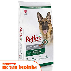Reflex Vegetable Kuzu Etli ve Sebzeli Köpek Maması 15 Kg - Reflex
