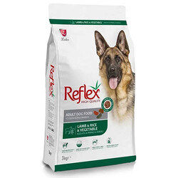 Reflex - Reflex Vegetable Kuzu Etli ve Sebzeli Köpek Maması 3 Kg