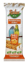 Relax - Relax Ballı Muhabbet Kuşu Krakeri 3 Lü Paket