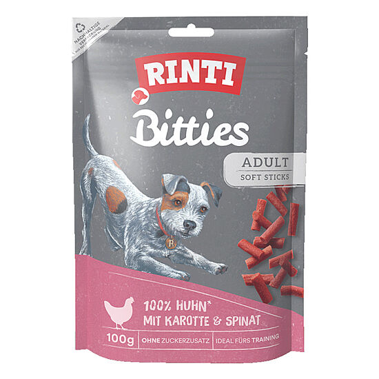 Rinti Bitties Havuç ve Ispanak Köpek Ödülü 100 Gr - 1