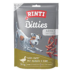 Rinti Bitties Ördek Ananas ve Kivili Köpek Ödülü 100 Gr - Rinti