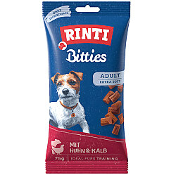 Rinti Bitties Tavuklu ve Dana Etli Köpek Ödülü 75 Gr - Rinti
