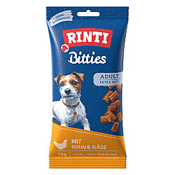 Rinti Bitties Tavuklu ve Peynirli Köpek Ödül 75 Gr - Rinti