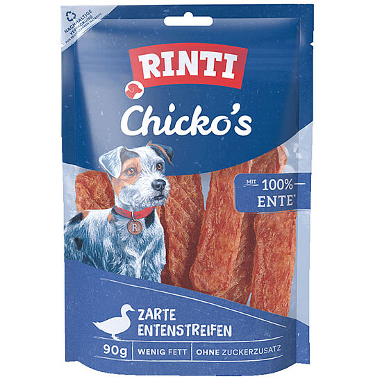 Rinti Chicko Ente Ördekli Tamamlayıcı Köpek Ödülü 90 Gr - 1