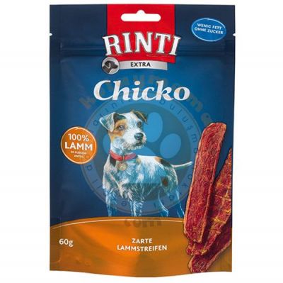 Rinti Chicko Lamm Kuzu Etli Köpek Ödül Şeritleri 60 Gr