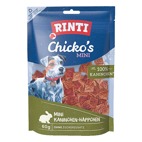 Rinti Chicko Mini Tavşanlı Köpek Ödülü 60 Gr - 1