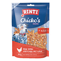 Rinti Chicko Mini Tavuklu ve Peynirli Şerit Köpek Ödülü 80 Gr - Rinti