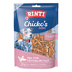 Rinti Chicko Mini Tavuklu ve Somonlu Köpek Ödülü 80 Gr - Rinti