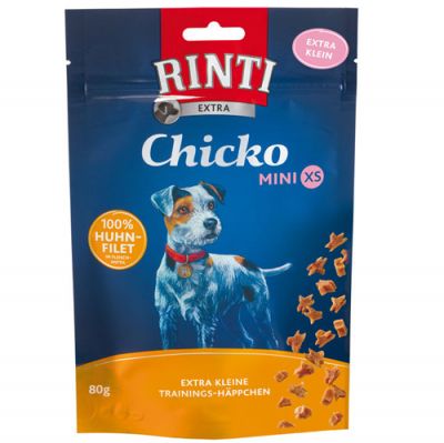 Rinti Chicko Mini XS Tavuklu Küçük Irk Köpek Ödülü 80 Gr