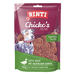 Rinti Chicko Plus Ördekli ve Sebzeli Köpek Ödülü 80 Gr - Rinti