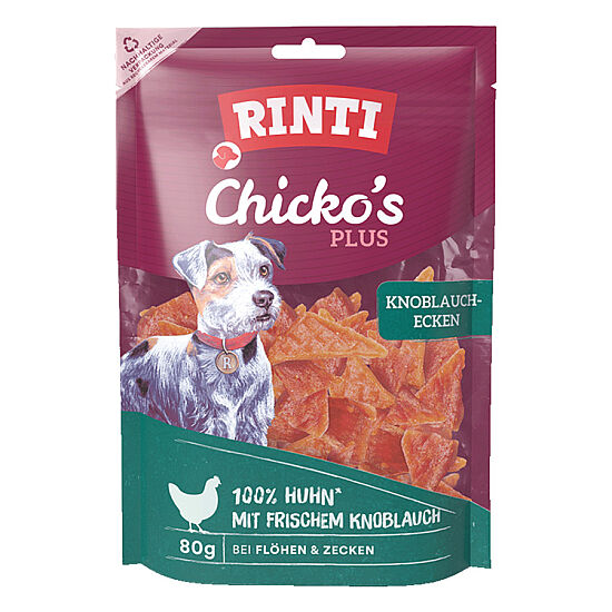 Rinti Chicko Plus Tavuklu ve Sarımsaklı Köpek Ödülü 80 Gr - 1