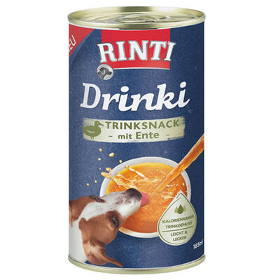 Rinti Drinki Ördekli Sıvı Desteği Köpek Çorbası 185 ML