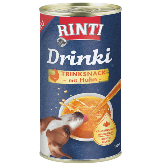 Rinti Drinki Tavuk Etli Sıvı Desteği Köpek Çorbası 185 ML - 1