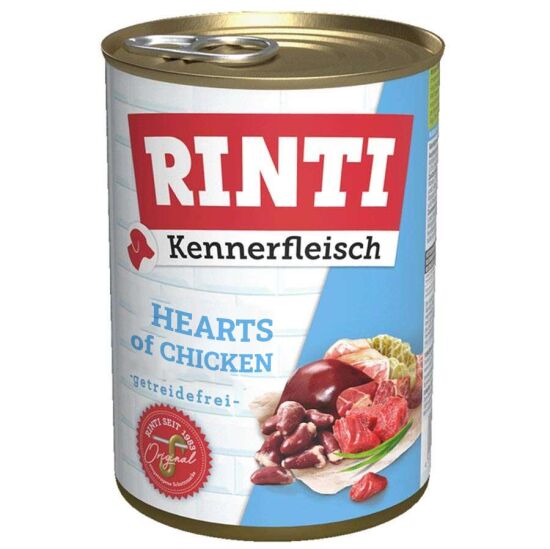 Rinti Gurme Yürekli Köpek Konservesi 400 Gr - 1