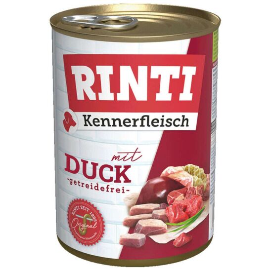 Rinti Gurme Duck Ördekli Köpek Konservesi 400 Gr - 1