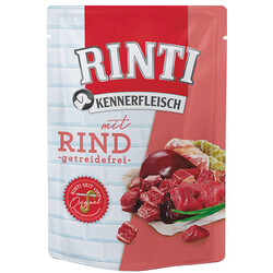 Rinti - Rinti Pouch Sığır Etli Köpek Yaş Maması 400 Gr