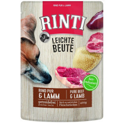 Rinti - Rinti Rind Pure Beef Lamb Sığır ve Kuzu Etli Tahılsız Köpek Yaş Mama 400 Gr
