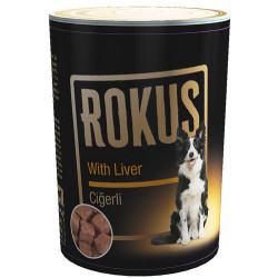 Rokus - Rokus Ciğerli Köpek Konservesi 410 Gr