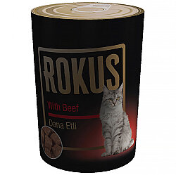 Rokus Dana Etli Kedi Konservesi 410 Gr - Rokus