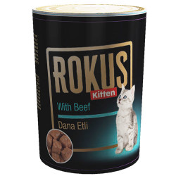 Rokus Kitten Etli Yavru Kedi Konservesi 410 Gr - Thumbnail