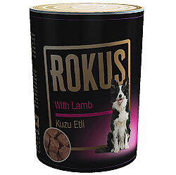 Rokus Lamb Kuzu Etli Köpek Konservesi 410 Gr - Rokus