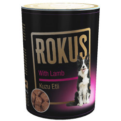 Rokus - Rokus Lamb Kuzu Etli Köpek Konservesi 410 Gr