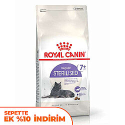 Royal Canin Sterilised +7 Kısırlaştırılmış Yaşlı Kedi Maması 3,5 Kg + Temizlik Mendili - Royal Canin