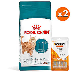 Royal Canin Healthy Ageing 11+ Yaşlı Kedi Kuru Maması 2 Kg x 2 Adet + 2 Paket Wahlen Multivitamin 4x15 Gr - Royal Canin
