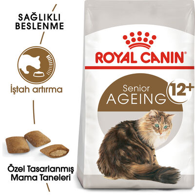 Royal Canin Ageing +12 Yaşlı Kedi Maması 2 Kg x 2 Adet