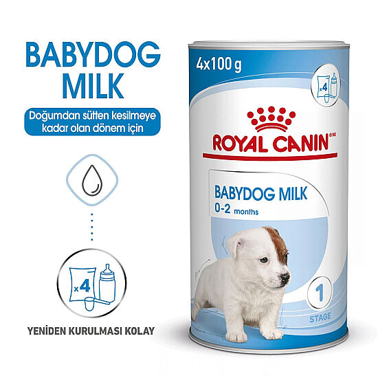 Royal Canin Babydog Milk Yavru Köpek Süt Tozu Kiti 4 x 100 (400 Gr) - 2