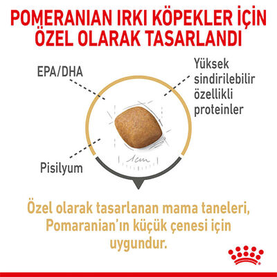Royal Canin BOX Pomeranian Köpek Irk Maması 1,5 Kg + 2 Adet Royal Canin Pomeranian 85 Gr Yaş Mama - 3