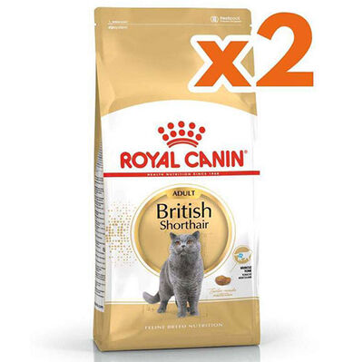 Royal Canin British Shorthair Irkına Özel Kedi Maması 4 Kg x 2 Adet + Temizlik Mendili