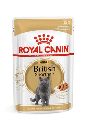 Royal Canin Pouch British Shorthair Irkına Özel Yaş Kedi Maması 85 Gr - 1