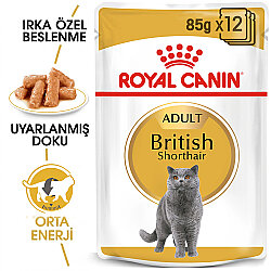 Royal Canin Pouch British Shorthair Irkına Özel Yaş Kedi Maması 85 Gr - 6