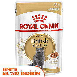Royal Canin Pouch British Shorthair Irkına Özel Yaş Kedi Maması 85 Gr - Royal Canin