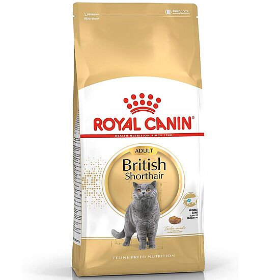 Royal Canin British Shorthair Irk Kedi Maması 10 Kg x 2 Adet + 30 Adet Wooc Lolipop Ödül - 3